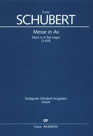 Schubert: Messe in As D 678 (Vocalscore)