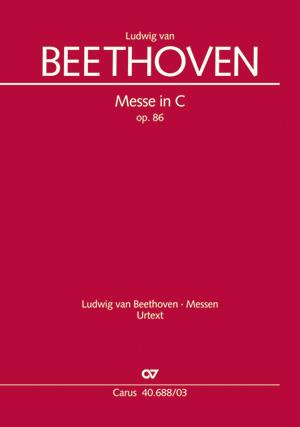 Beethoven: Messe in C Op. 86 (Vocal Score)