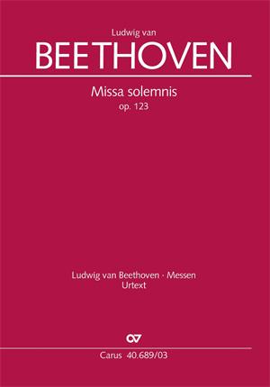Beethoven: Missa Solemnis Op. 123 (Vocal Score)