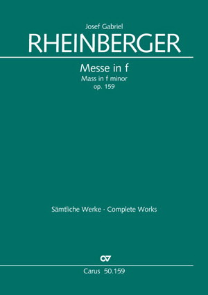 Rheinberger: Missa in f op. 159 (Koorpartituur)