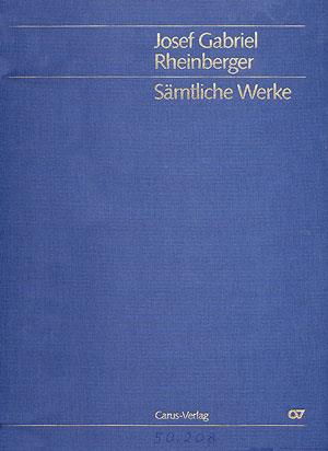 Josef Gabriel Rheinberger: Werke für Singstimmen und Instrumente (Gesamtausgabe, Bd. 8) (Set)