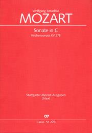 Wolfgang Amadeus Mozart: Sonate in C (KV 278)