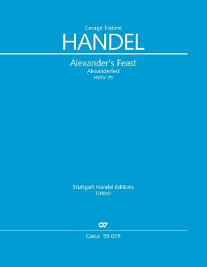 Handel: Alexander's Feast HWV 75 (Partituur)