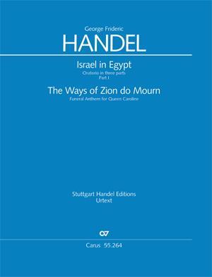 Handel: Israel in Egypt Part I Funeral Anthem (Partituur)