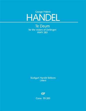 Handel: Te Deum for the Victory of Dettingen (Partituur)