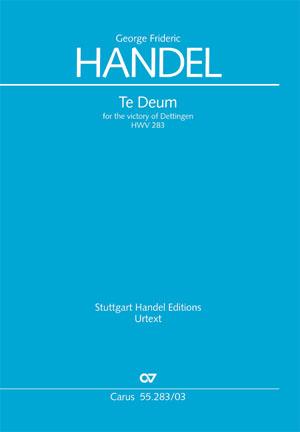 Handel: Te Deum for the Victory of Dettingen (Vocalscore)