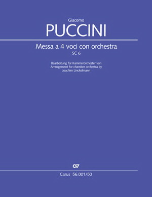 Puccini: Messa A 4 Voci Con Orchestra (Set)