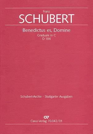 Franz Schubert: Benedictus es, Domine Graduale in C (Partituur)