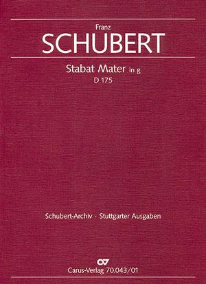 Franz Schubert: Stabat Mater in G D 175 (Partituur)