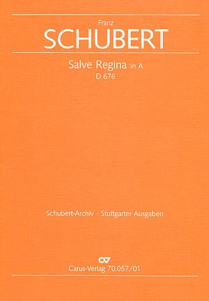 Salve Regina in A