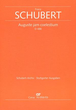 Auguste jam coelestium