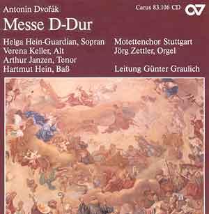 Dvorak: Messe in D. Orgelfassung