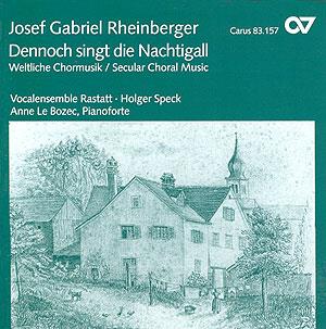 Dennoch singt die Nachtigall. Weltliche Chormusik