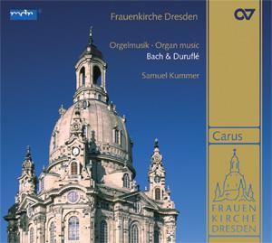 Frauenkirche Dresden. Orgelmusik von Bach +Durufle