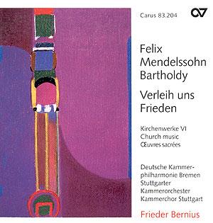 Verleih uns Frieden. Kirchenwerke VI [Bernius]