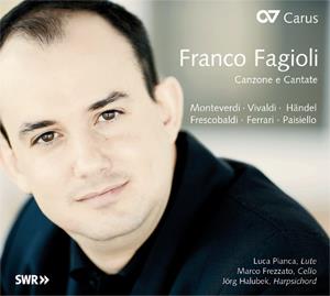 Franco Fagioli. Canzone e Cantate