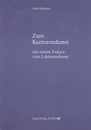 Zum Kantorendienst