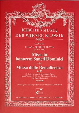 Haydn: Missa in honorem Sancti Dominici (Partituur)