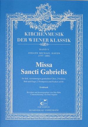 Joseph Haydn: Missa Sancti Gabrielis C (Partituur)