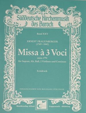 Missa ? 3 Voci