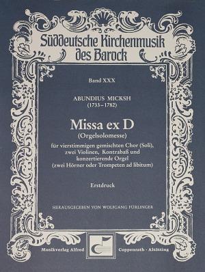 Missa ex D