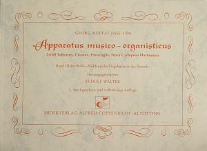 Muffat: Apparatus musico-organisticus