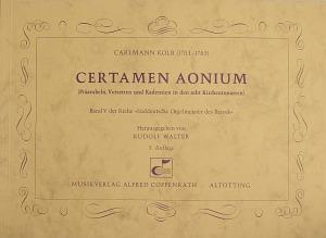 Kolb: Certamen aonium
