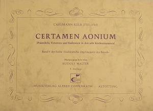 Kolb: Certamen aonium