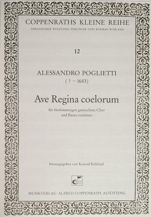Ave Regina coelorum