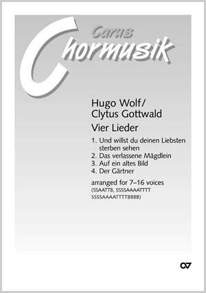 Wolf/Gottwald: Vier Lieder