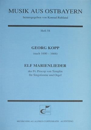 Kopp: Elf Marienlieder