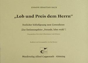 Bach: Lob und Preis Dem Herrn BWV 207 (Partituur)