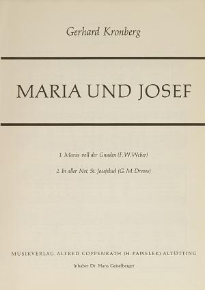 Kronberg: Maria und Joseph
