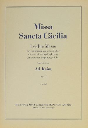 Missa Sancta C?cilia