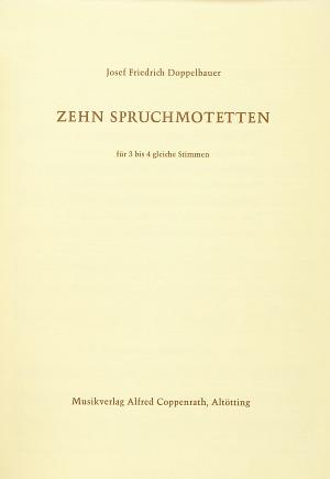 Doppelbauer: Zehn Spruchmotetten