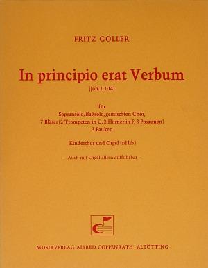 In principio erat Verbum