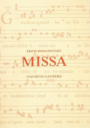 Missa Gaudens gaudebo
