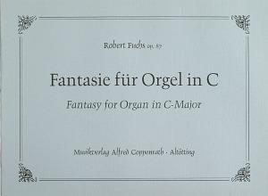 Fantasie fuer Orgel in C