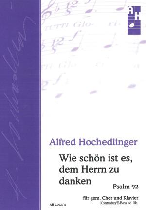 Wie sch?n ist es, dem Herrn zu danken