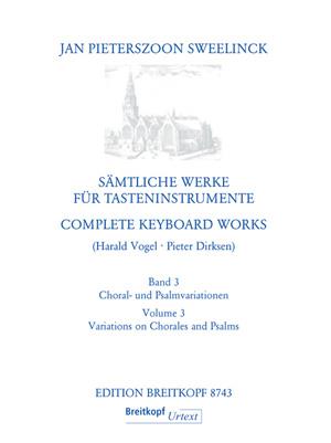 S?mtliche Werke fuer Tasteninstrumente Band 3