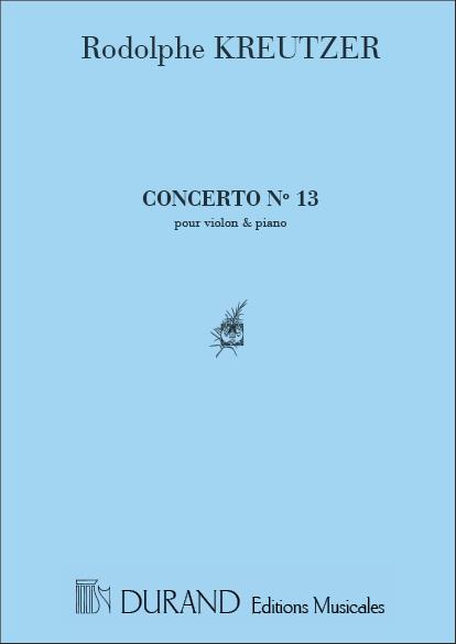 Rodolphe Kreutzer Rodolphe: Concerto N 13