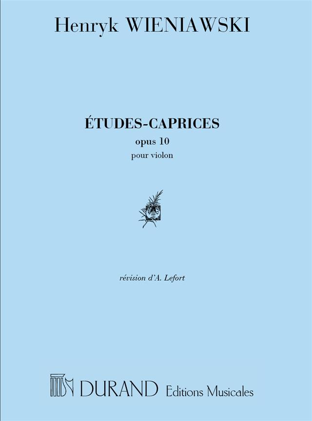 Wieniawski: Etudes-Caprices Op 10 