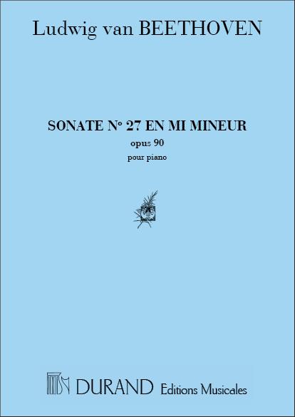 Beethoven: Sonate En Mi Mineur Op 90 N 27 Piano