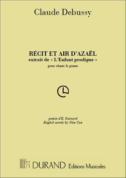 Claude Debussy: Recit Et Air Azael Vm