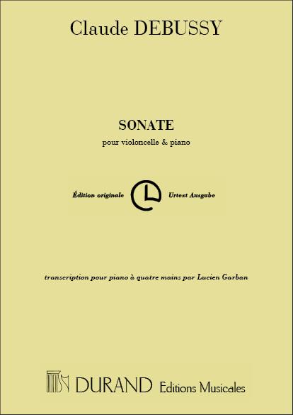 Claude Debussy: Sonate Vlc-Piano 4 Mains