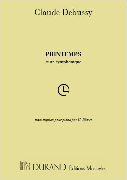 Claude Debussy: Printemps Piano