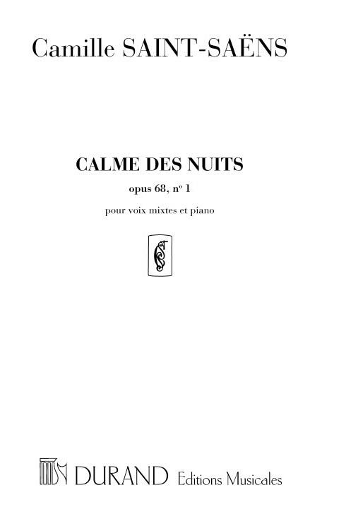 Calme Des Nuits Op 68 N 1