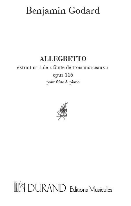 Suite de trois morceaux – Allegretto No. 1 op. 116