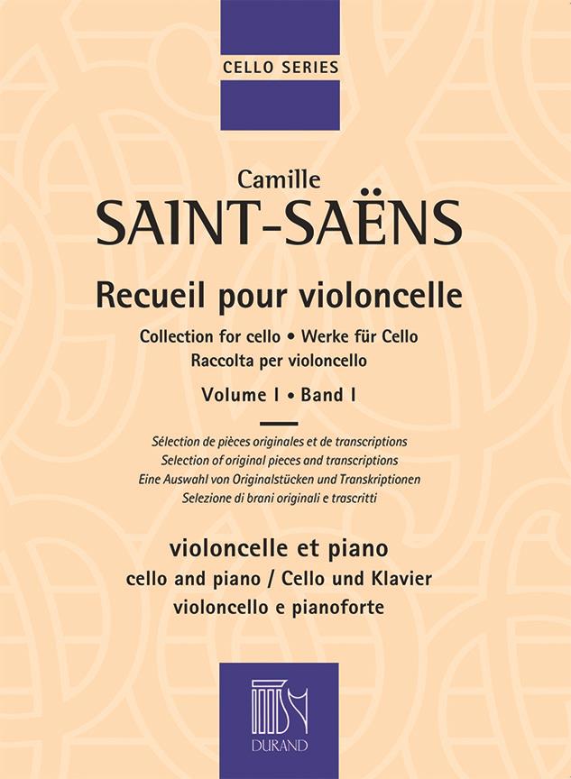 Recueil pour Violoncelle et Piano Volume 1