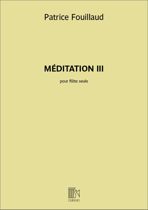 Méditation III